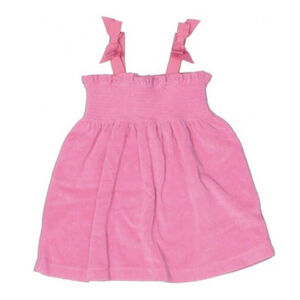 Janie and Jack Sz 6-12 Mth Pink Swimsuit Coverup French Terry‎ Dress
